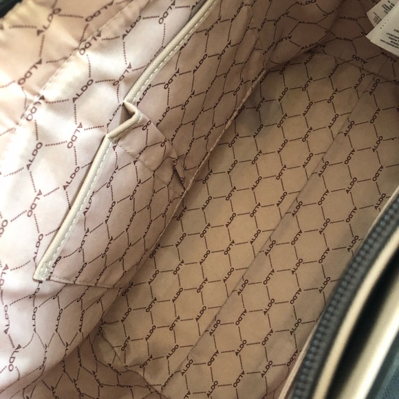 ALDO PINK SUADE ZIPPER TOTE BAG 🌟 - Picture 6 of 7